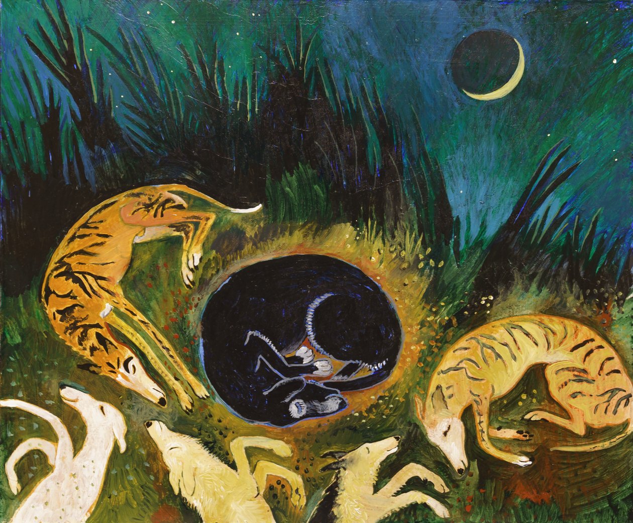 Sleeping Dogs, 2017 by Anna Pugh