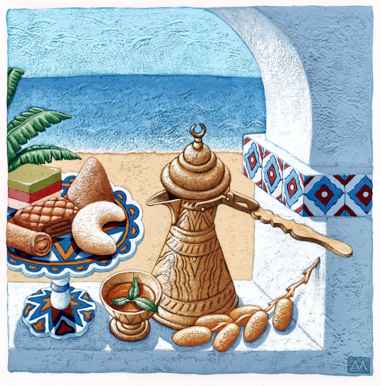 Moroccan Delicacies by Annalisa Morrocco
