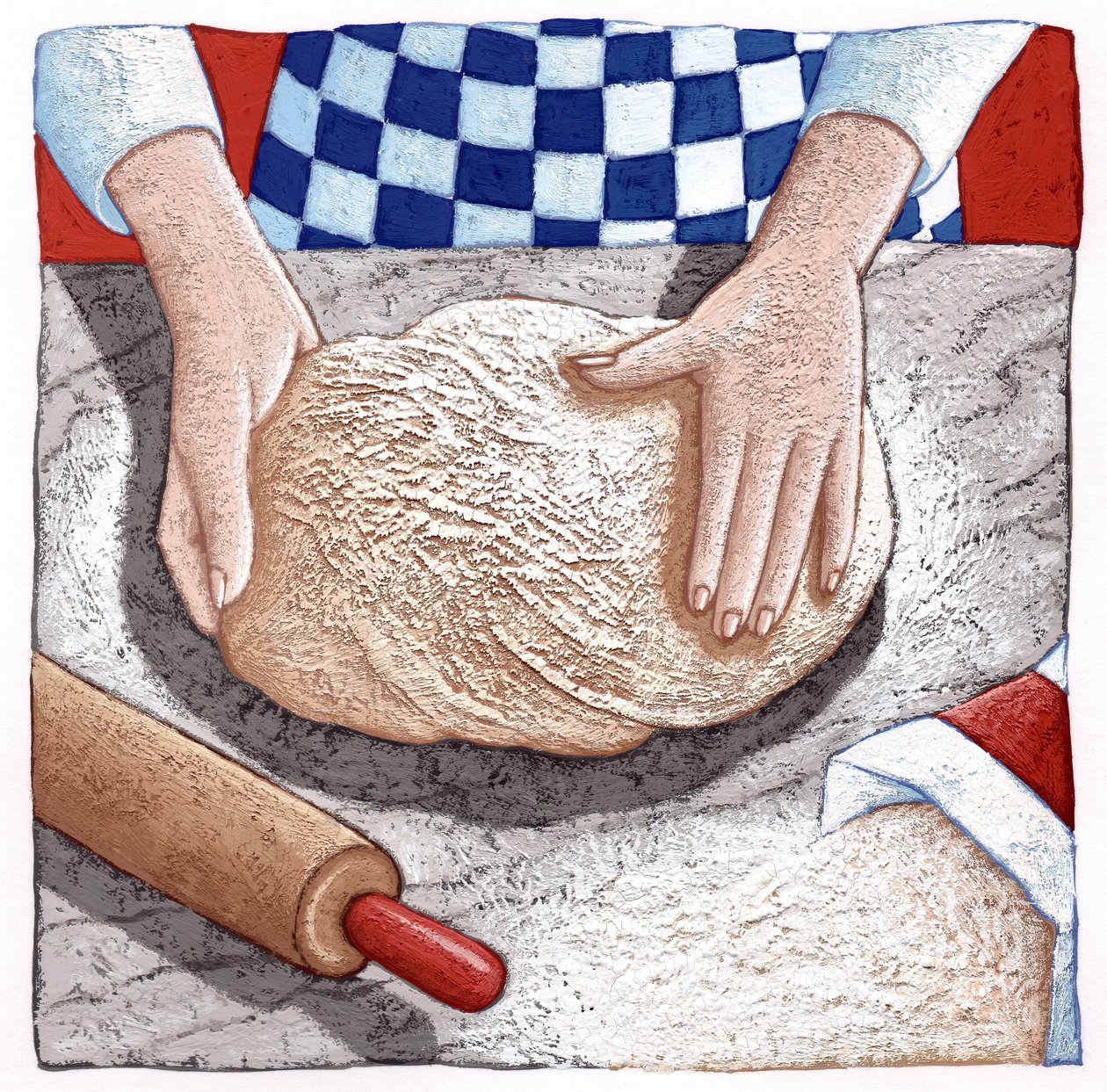 Preparing the Dough by Annalisa Morrocco