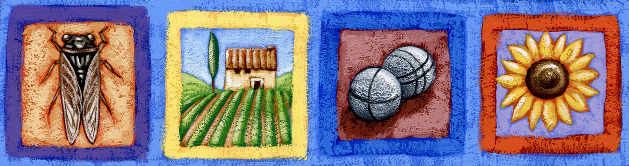 Provence (detail) by Annalisa Morrocco
