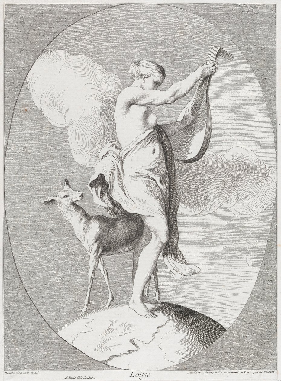 Hearing by Anne Claude Philippe de Caylus, Etienne Fessard