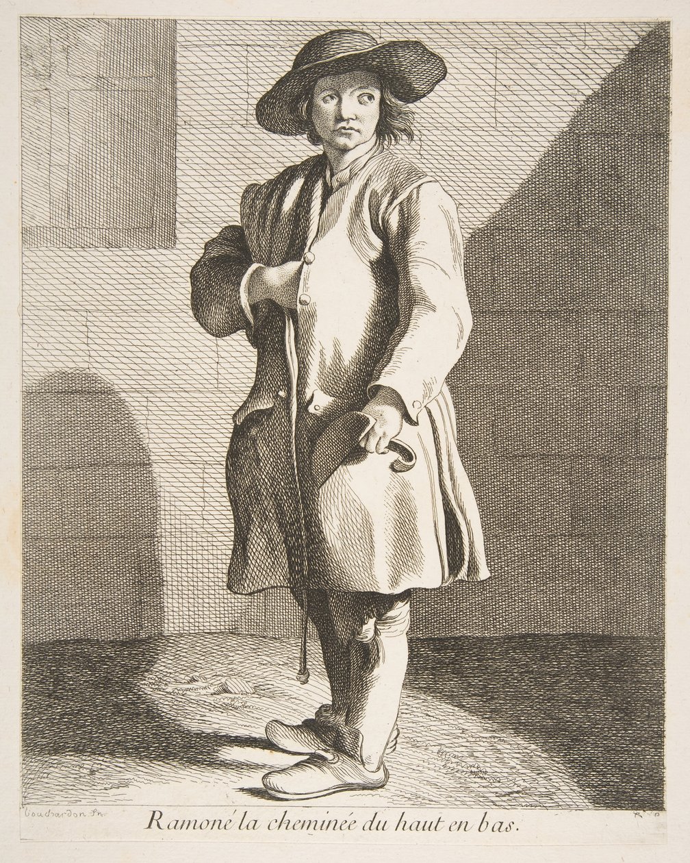 Chimney Sweep, 1737 by Anne Claude Philippe de Caylus