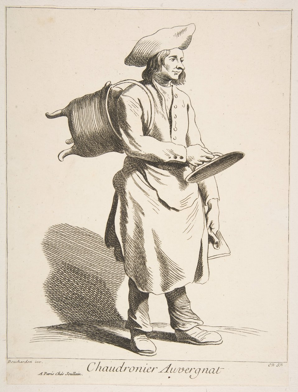 Coppersmith from Auvergne, 1737 by Anne Claude Philippe de Caylus