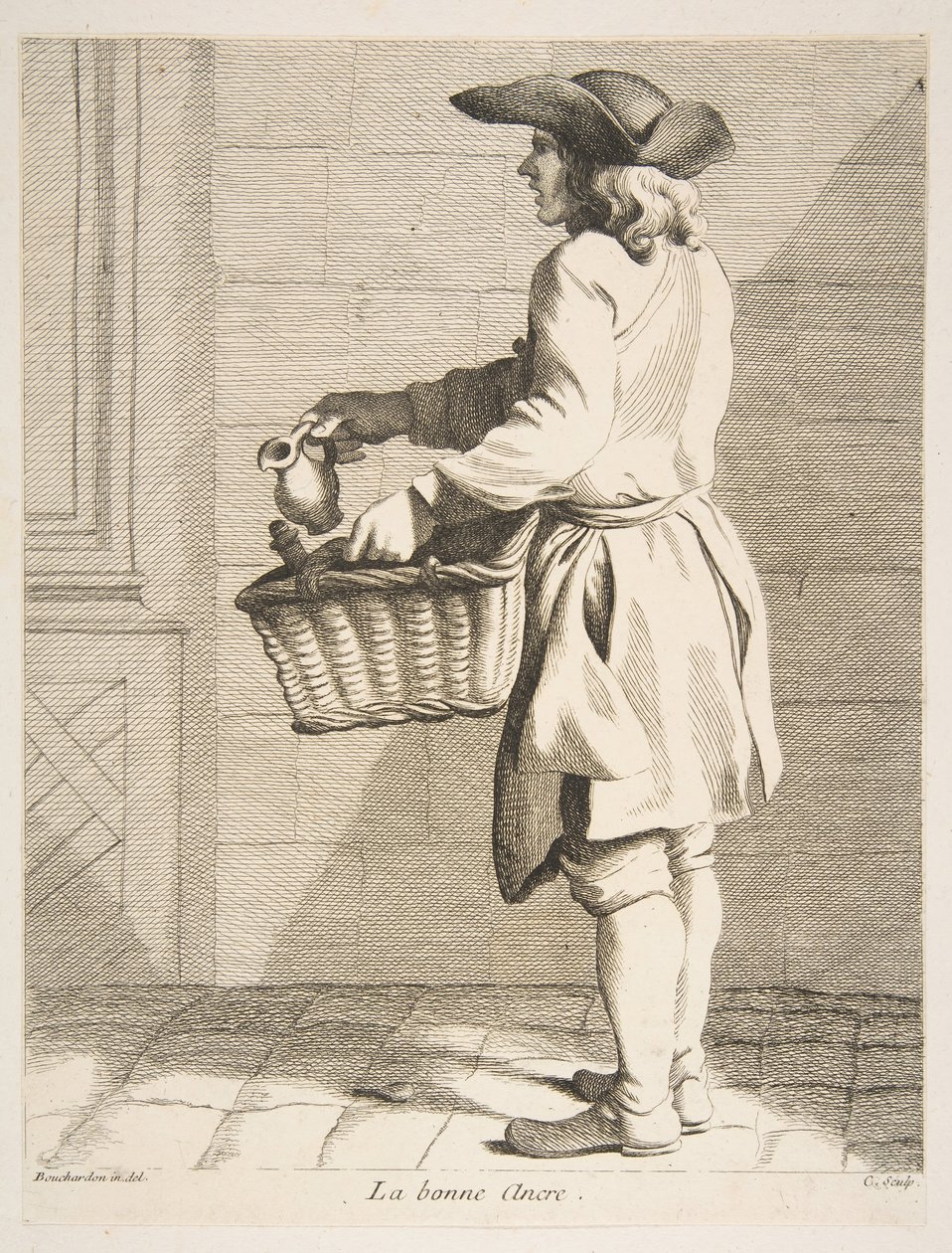 Ink Seller by Anne Claude Philippe de Caylus