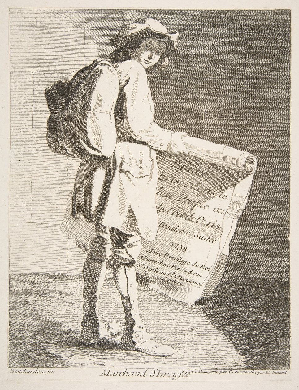 Picture Seller by Anne Claude Philippe de Caylus