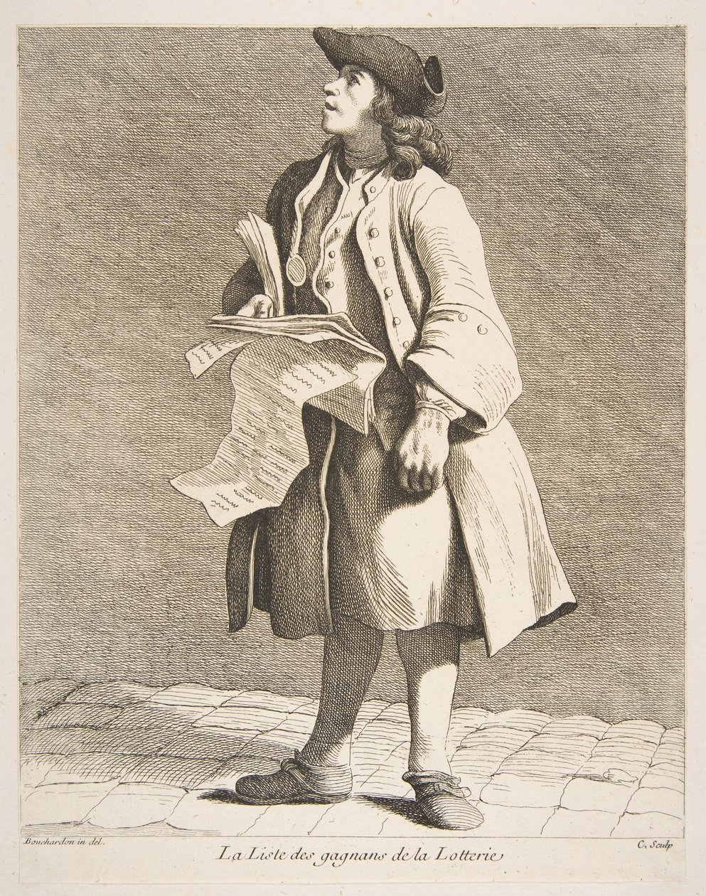 The Reading of Lottery Winners by Anne Claude Philippe de Caylus