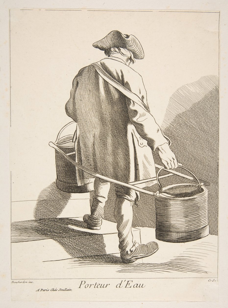 Water Carrier by Anne Claude Philippe de Caylus