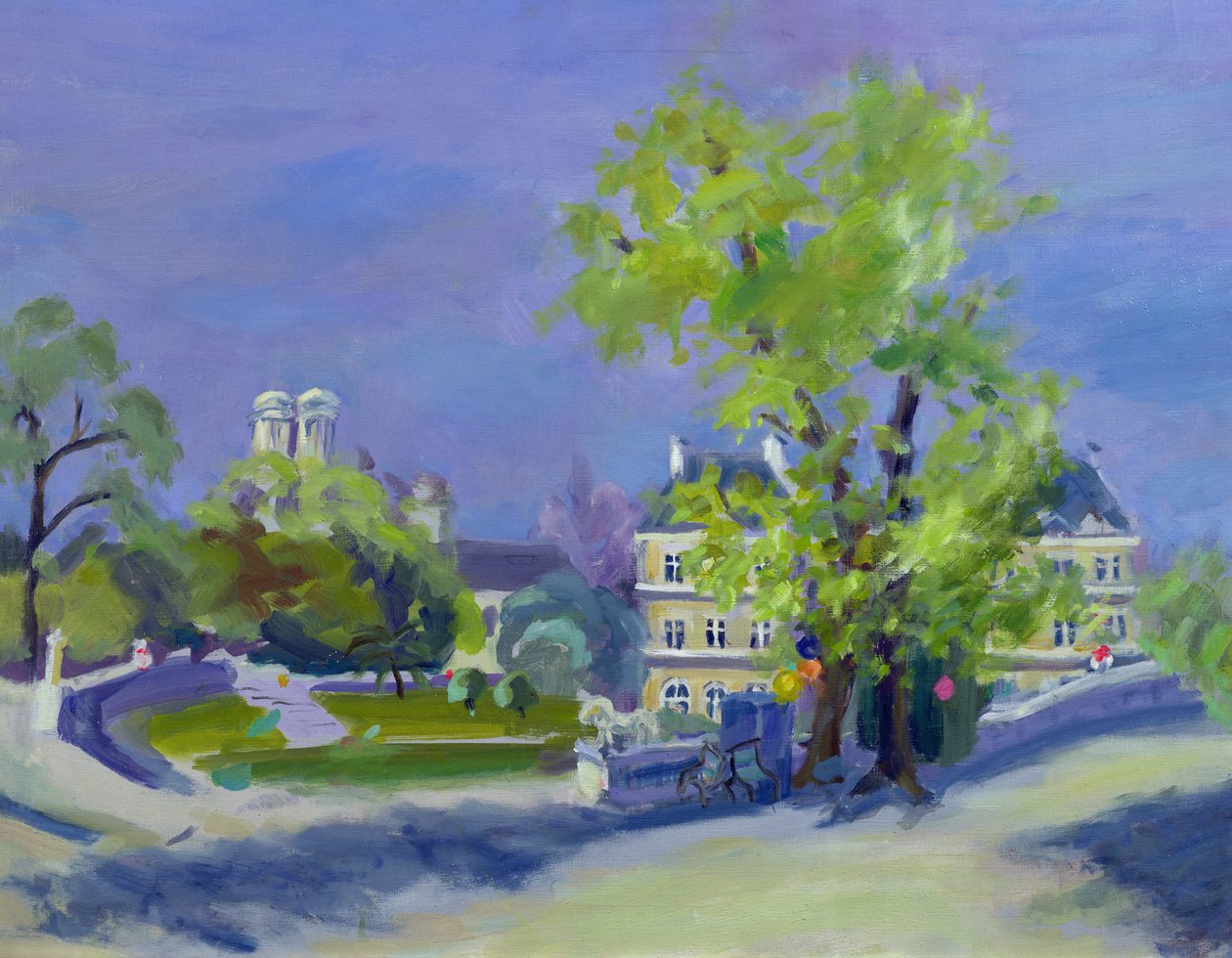 Jardins de Luxembourg by Anne Durham