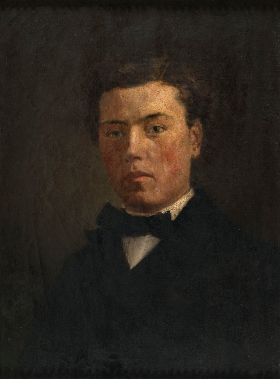 Portrait of Jean-Baptiste Camille Corot by Anne François Arnaud