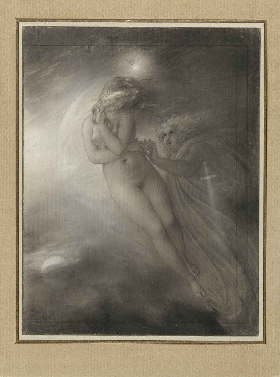 The Spirits of Malvina and Oscar by Anne Louis Girodet Trioson