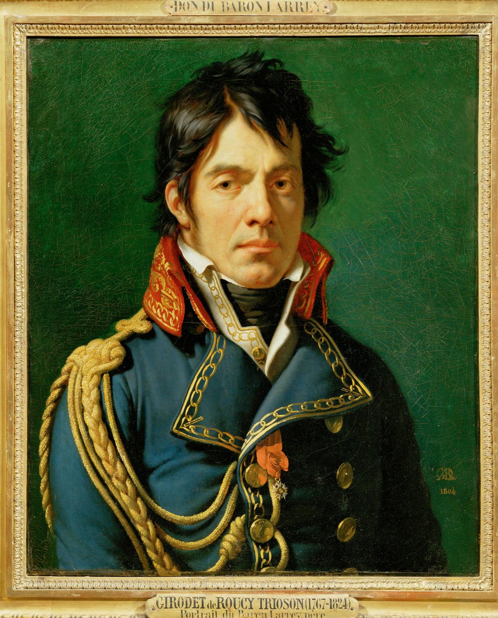Le Baron Jean-Dominique Larray, Surgeon by Anne Louis Girodet de Roucy Trioson