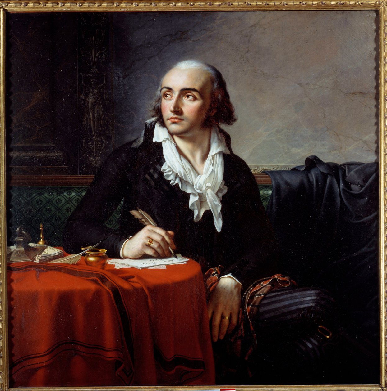 Portrait of Giuseppe Fravega (1763-1833), Italian revolutionary by Anne Louis Girodet de Roucy Trioson