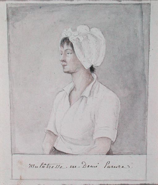 Mulatto Girl by Anne Marguerite Hyde de Neuville