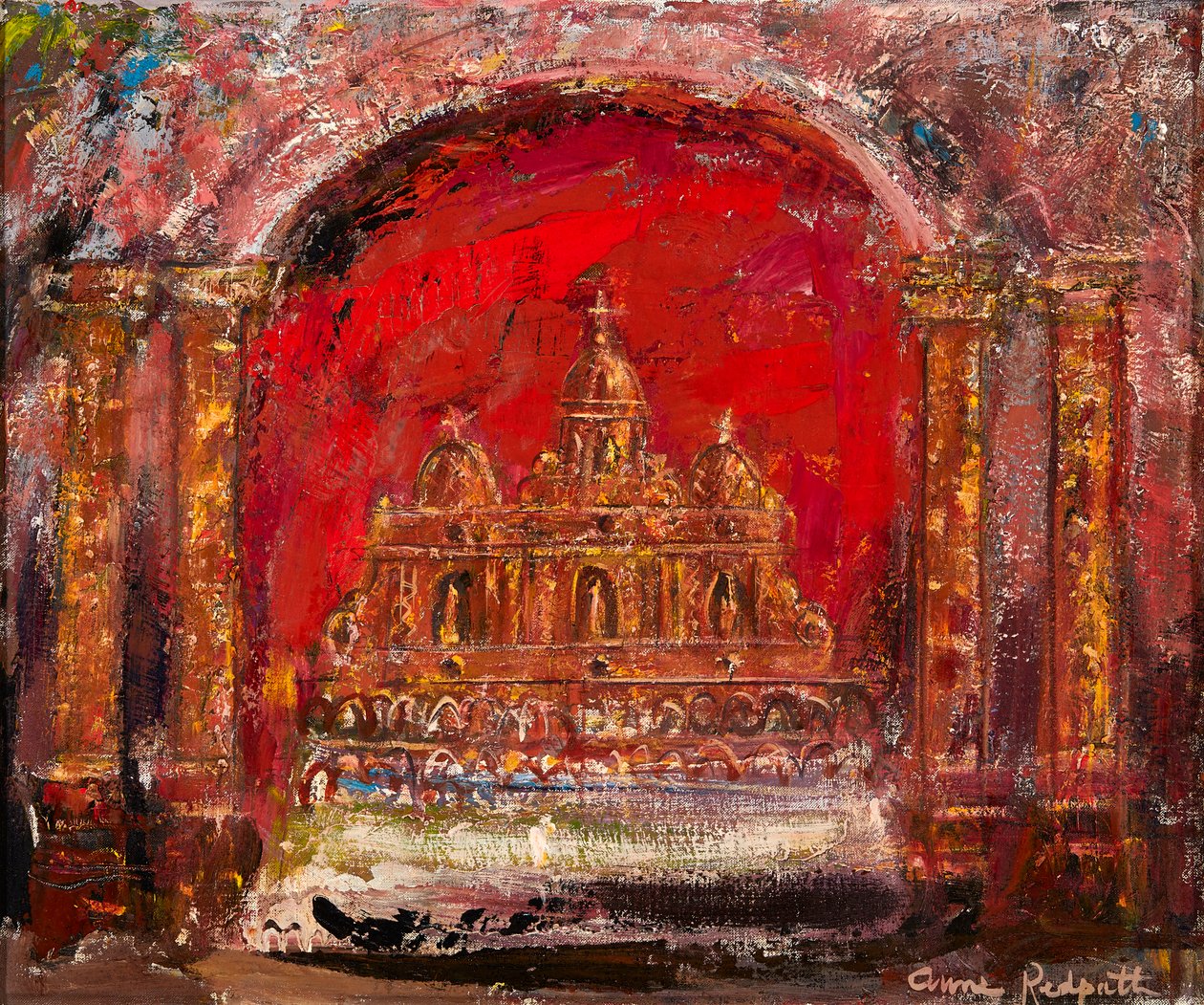 In a Church, St. Paul by Anne Redpath