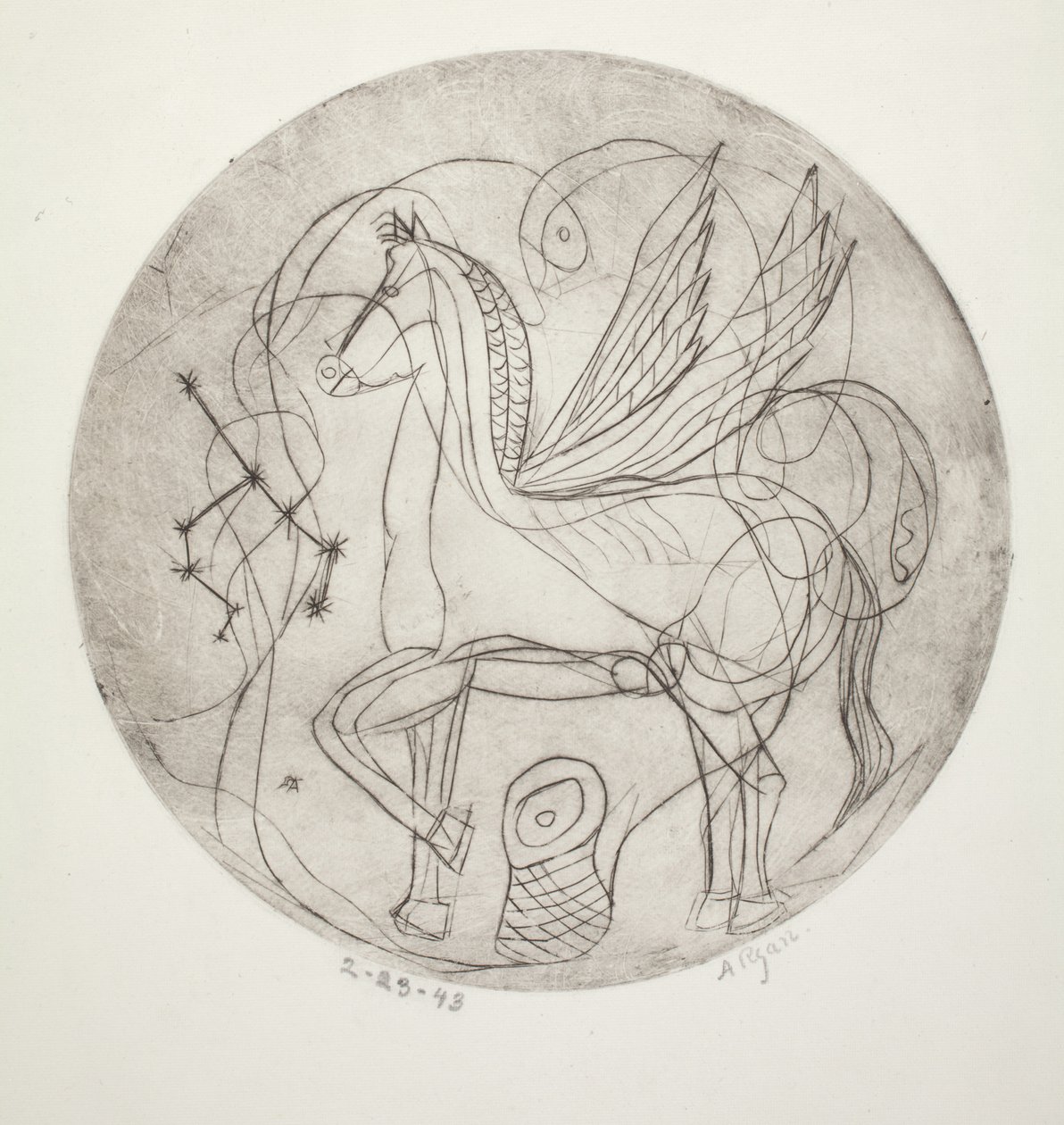 Pegasus by Anne Ryan