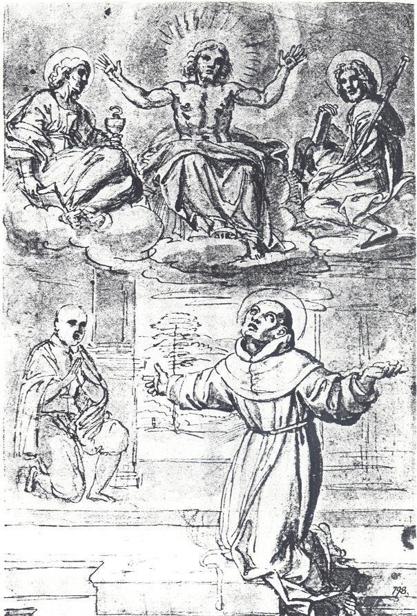 Saint Didacus of Alcalá by Annibale Carracci