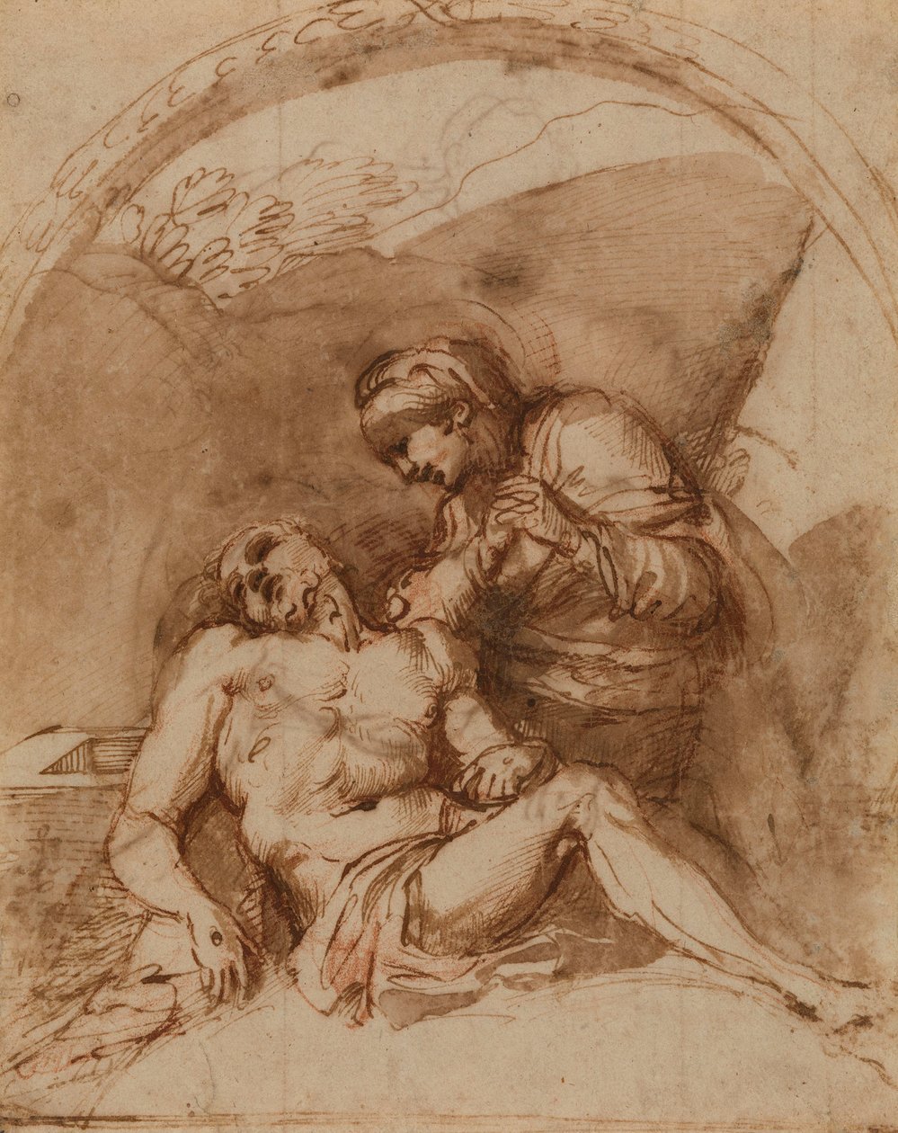Pietà by Annibale Carracci