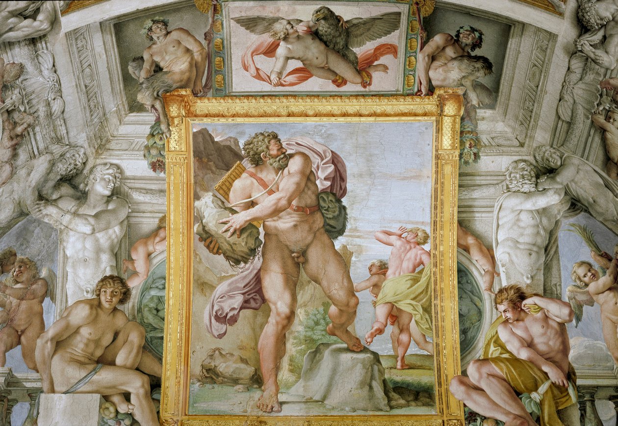 Polyphemus and Acis (Fresco) by Annibale Carracci