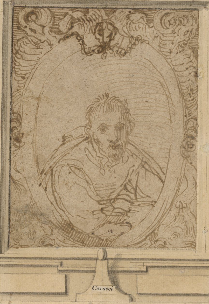 Self Portrait by Annibale Carracci