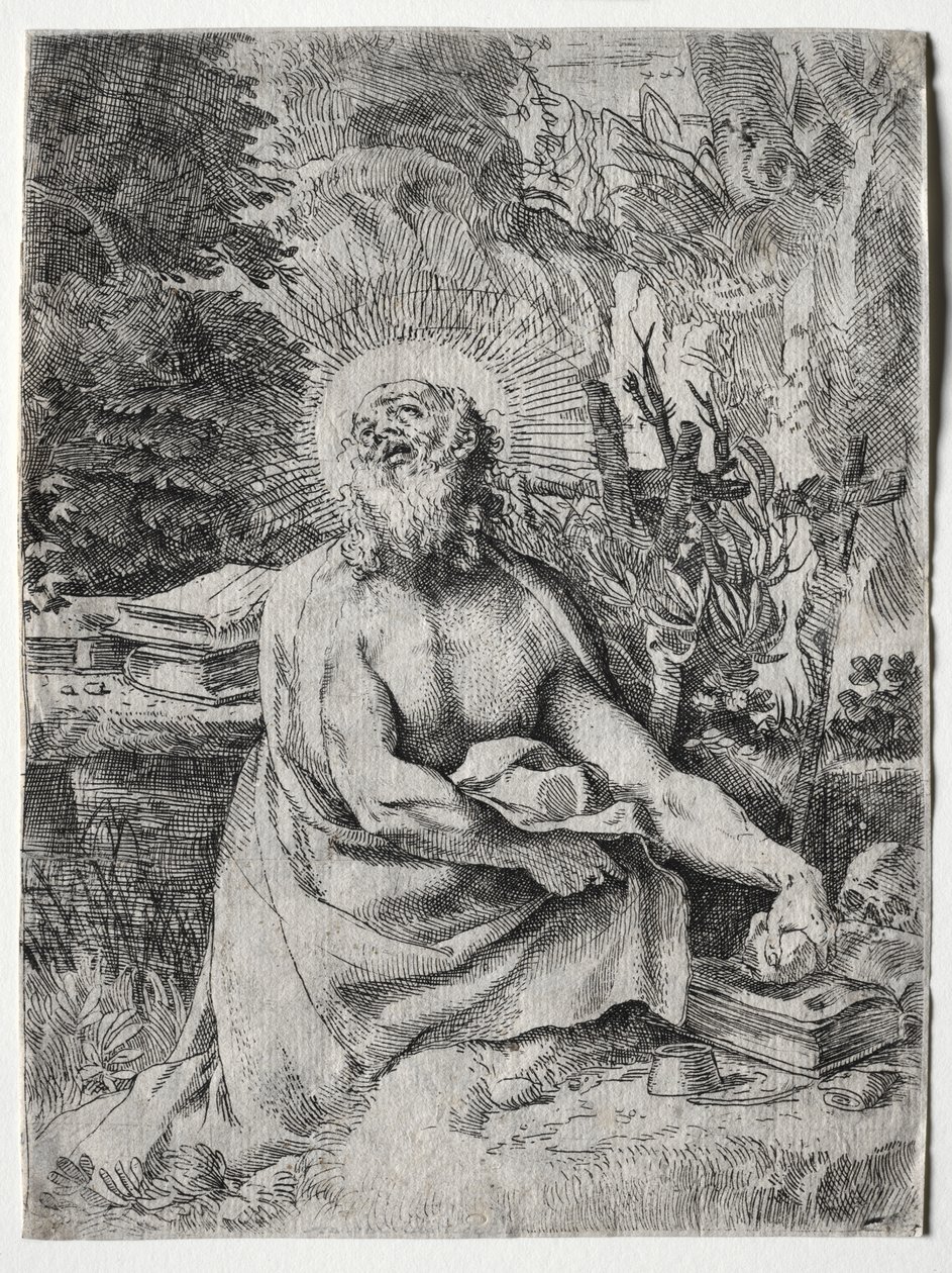 St. Jerome by Annibale Carracci
