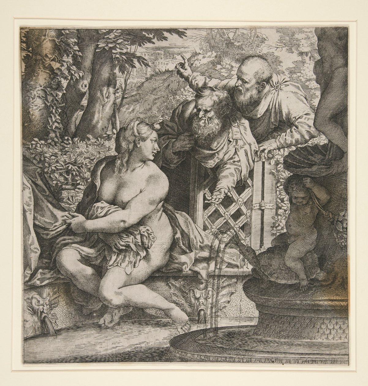 Susannah and the elders by Annibale Carracci