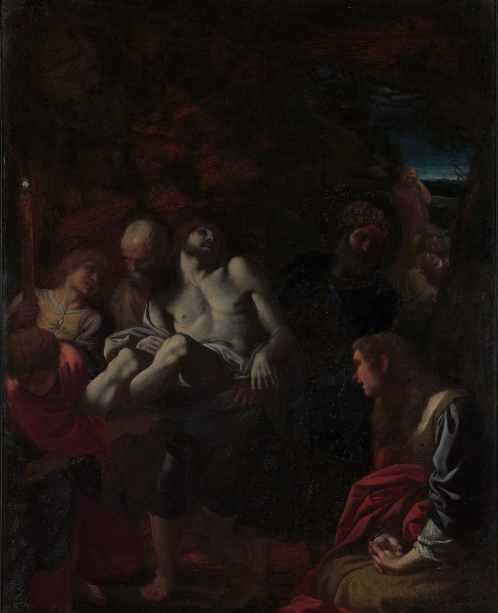 The Burial of Christ by Annibale Carracci