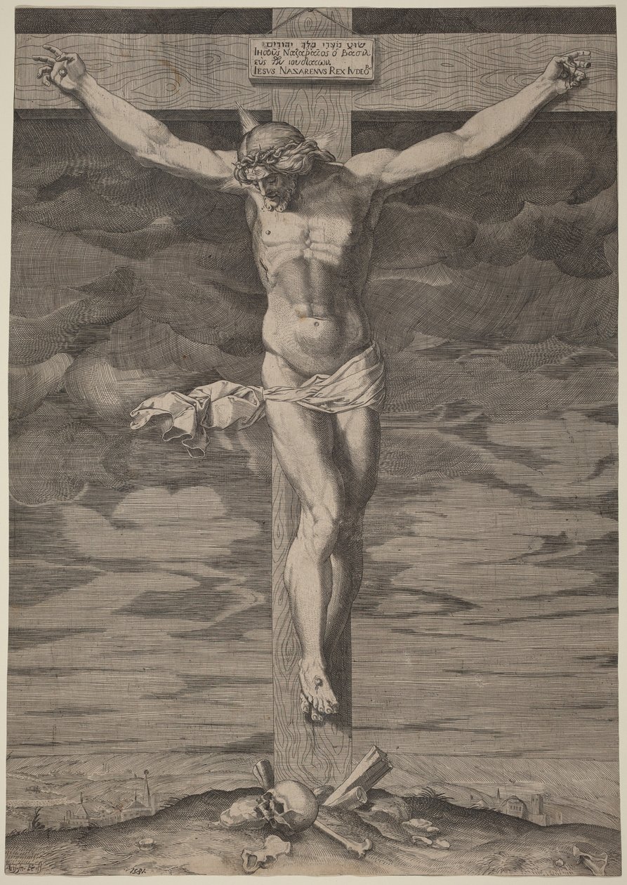 The Crucifixion by Annibale Carracci