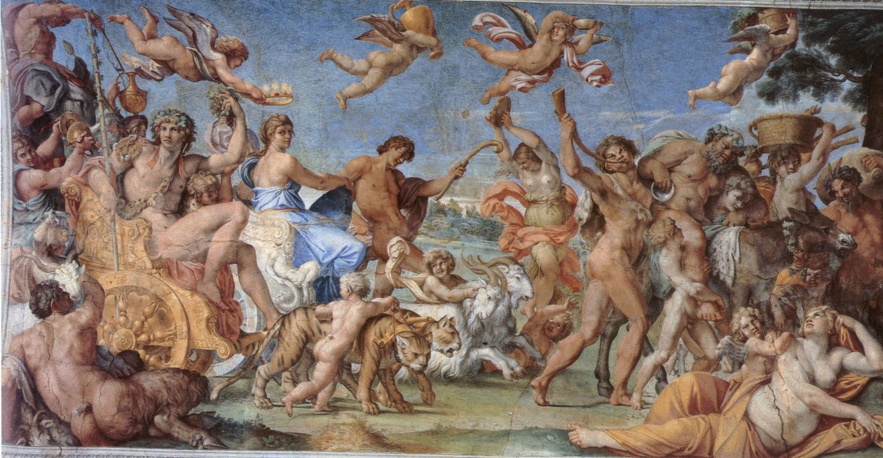 The Triumph of Bacchus and Ariadne by Annibale Carracci