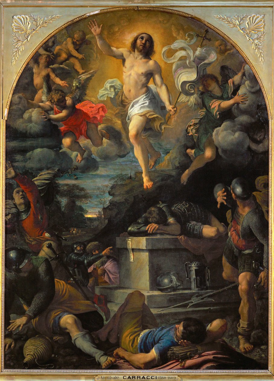 The Resurrection by Annibale Carracci