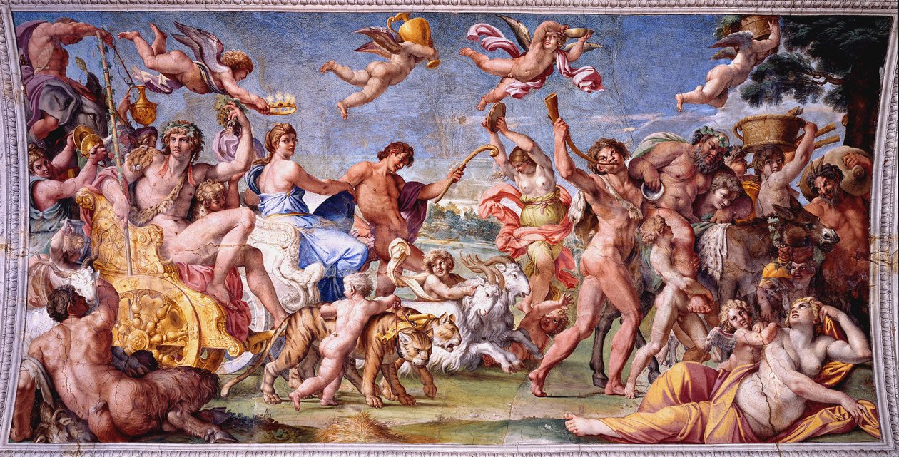 Triumph of Bacchus and Ariadne by Annibale Carracci