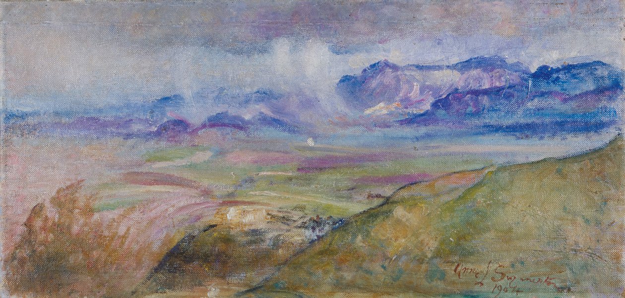 Rain-Clouds, Monte Gennaro by Annie Louisa Swynnerton