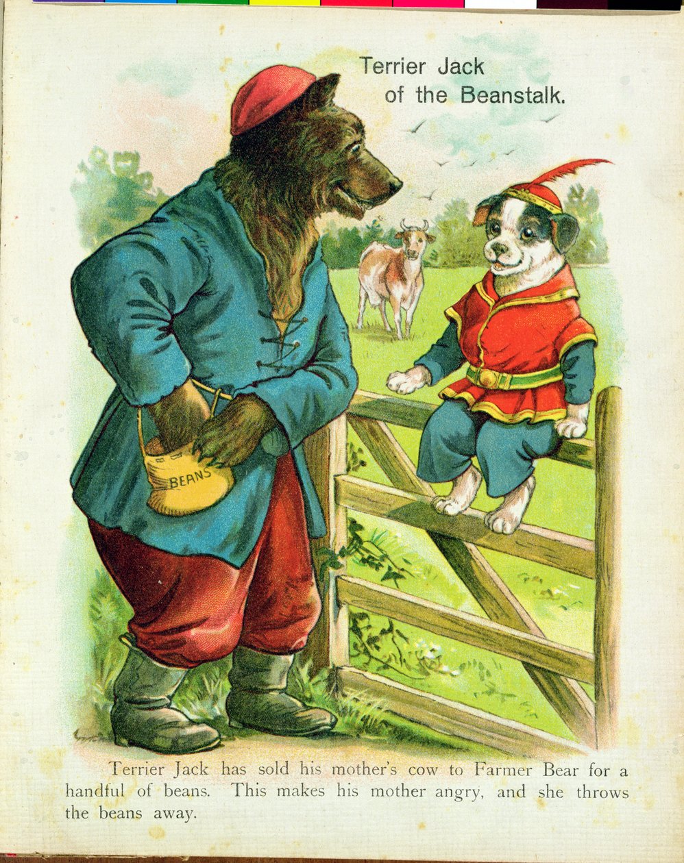 Terrier Jack, from Jack and the Beanstalk by Unbekannt Unbekannt