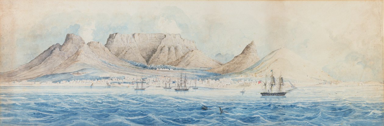 View of Table Bay, Colonial School, early 19th century by Unbekannt Unbekannt