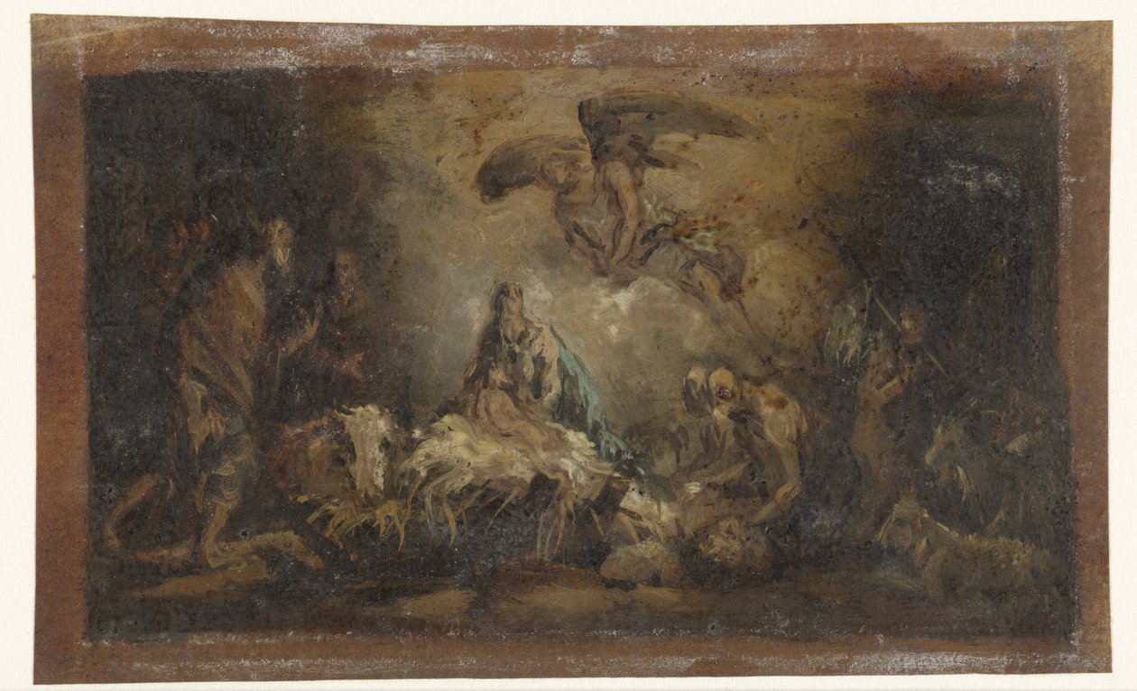 Adoration of the Shepherds by Anonymous