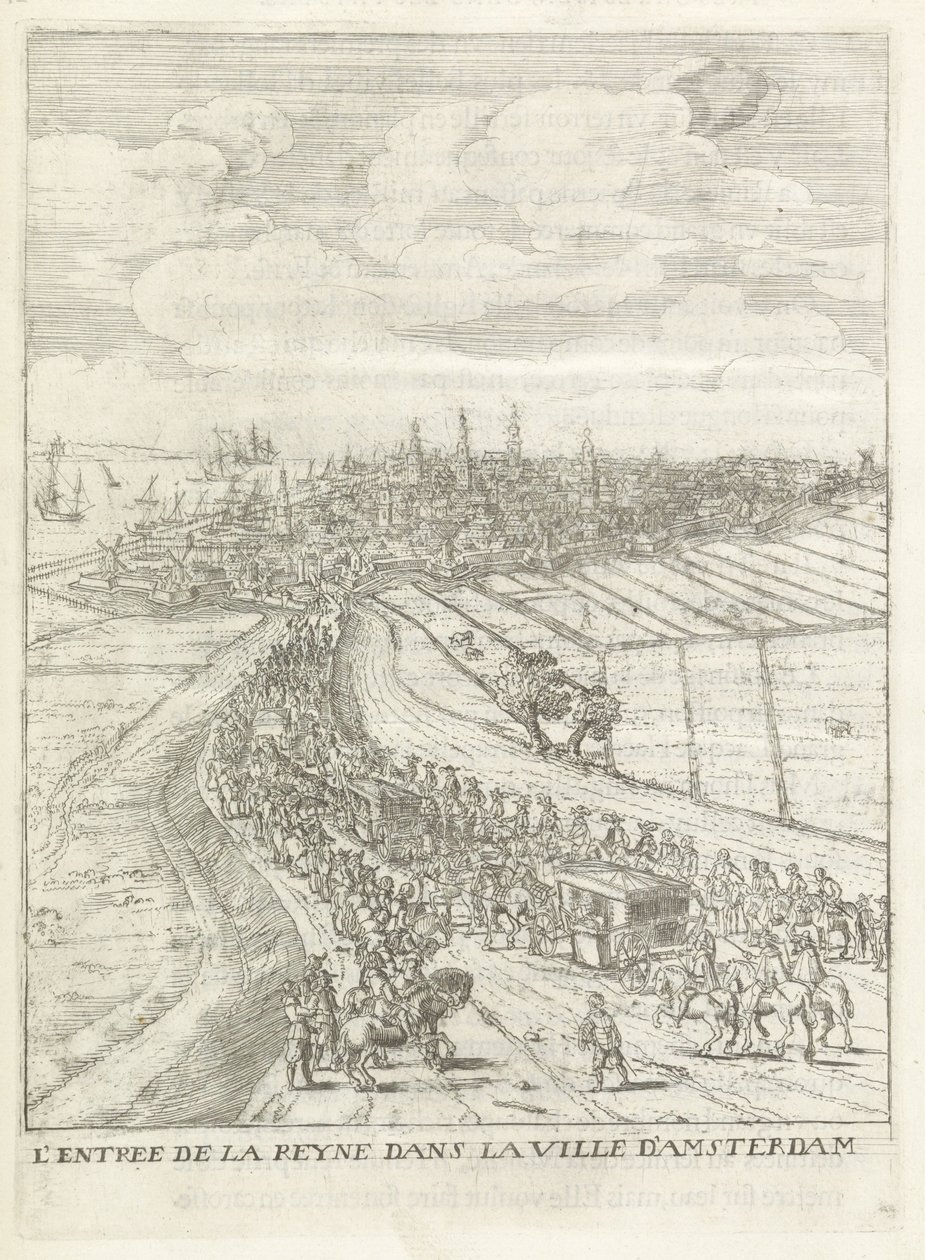 Arrival of Maria de