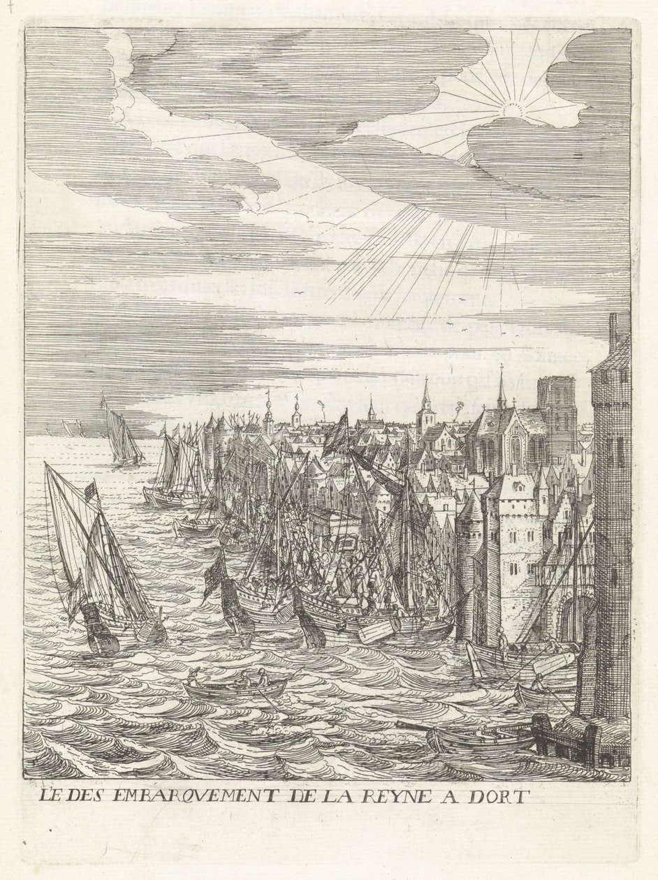 Arrival of Maria de