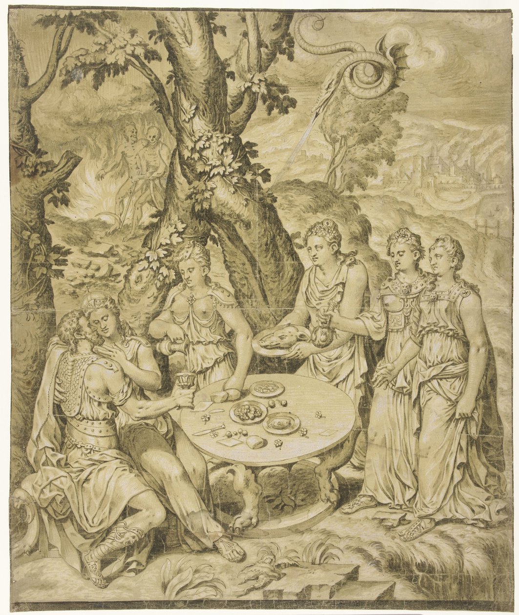 Allegory of the Sinful Life by Anonymous
