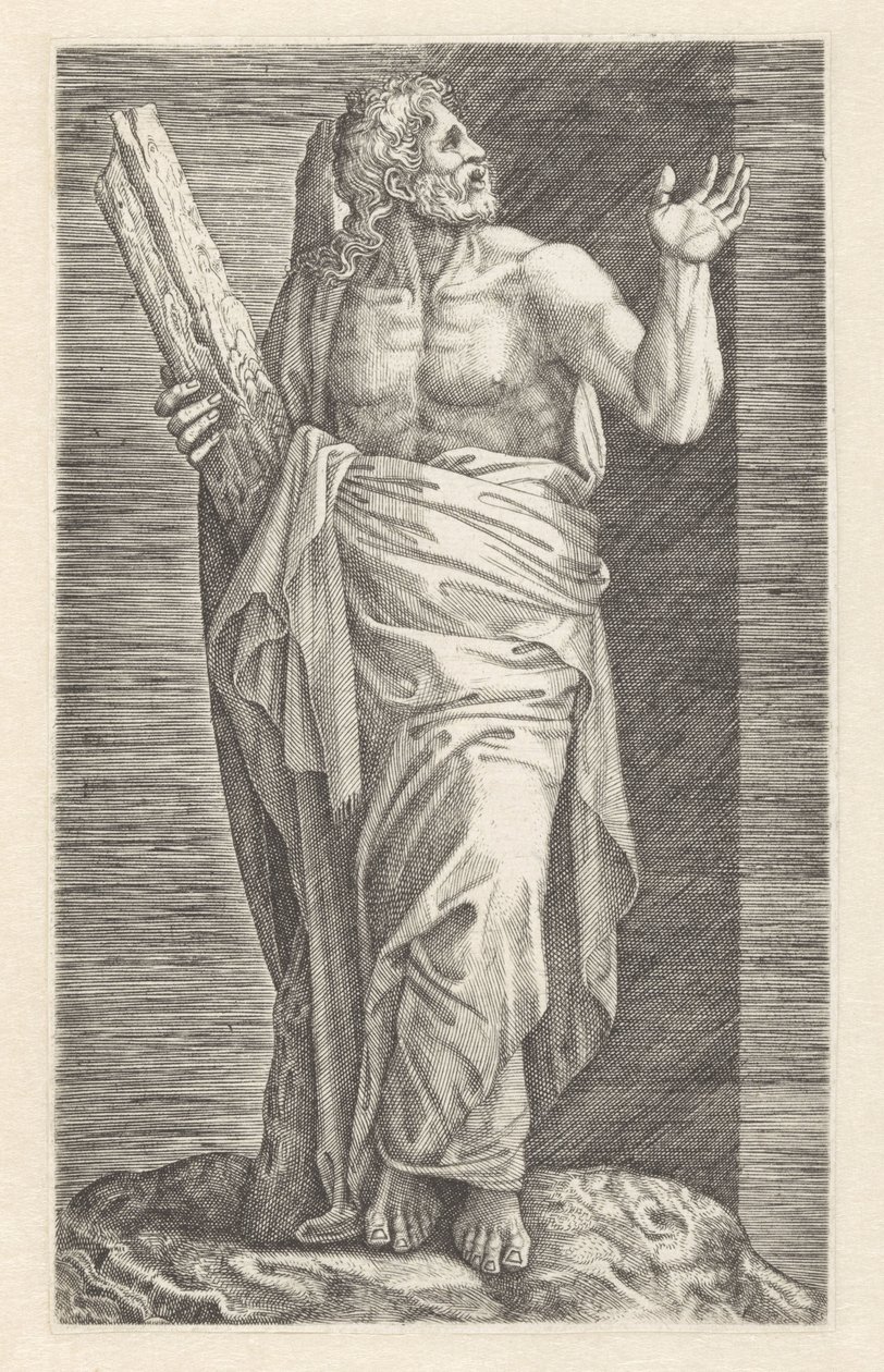 Andrew (Christ and Twelve Apostles) by Anonymous