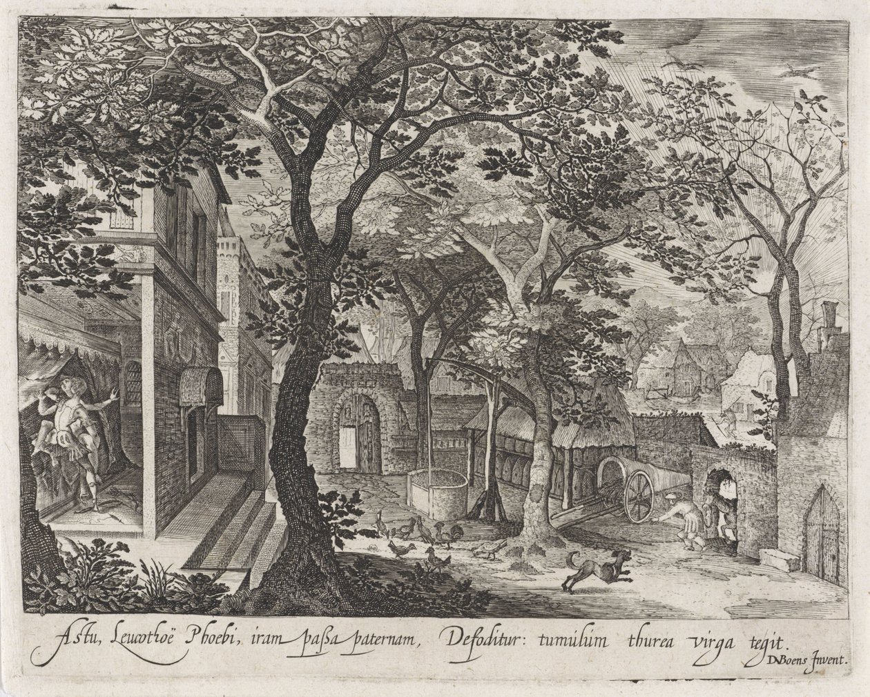 Apollo and Leucothea by Anonymous