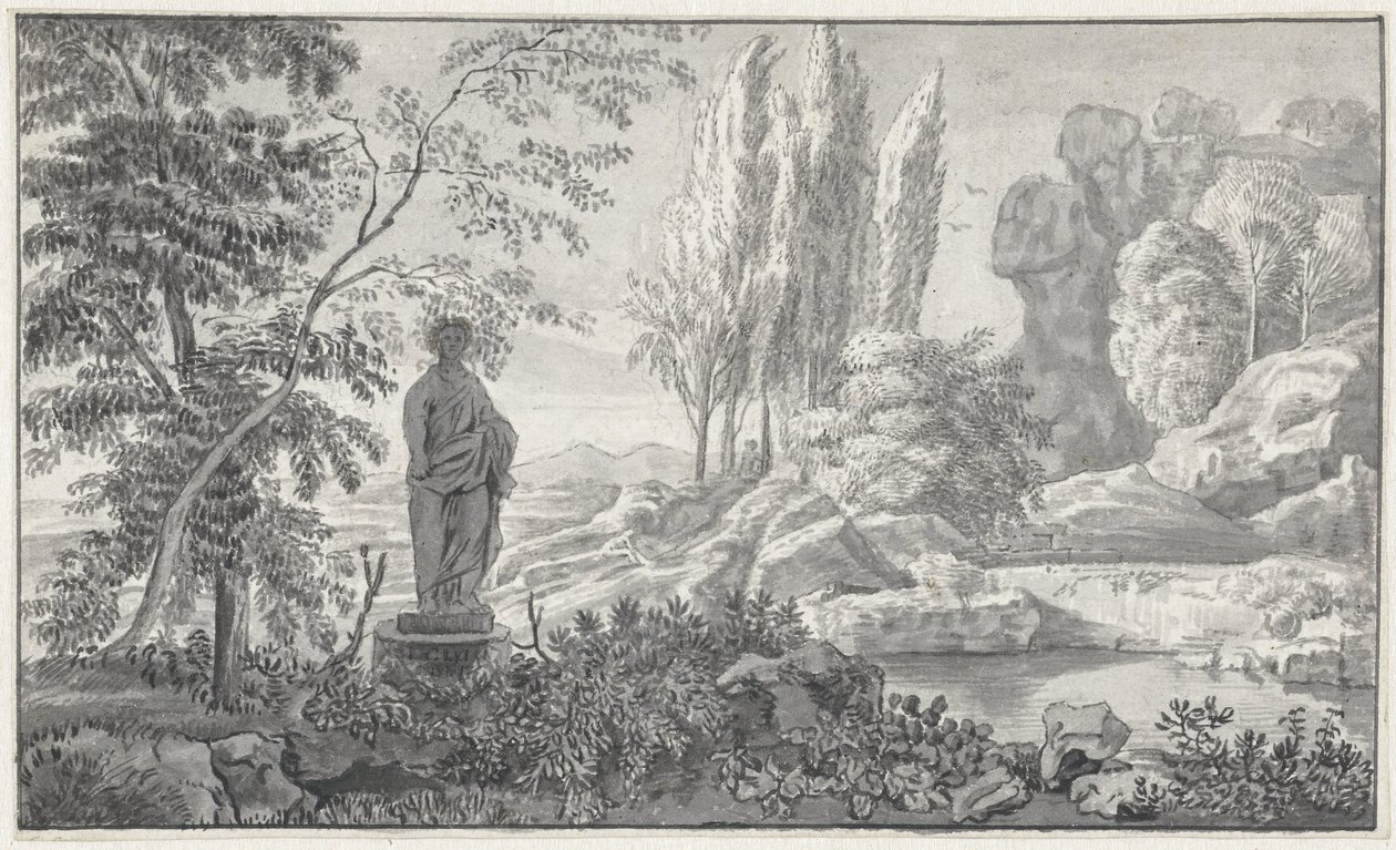 Arcadian Landscape by Anonymous