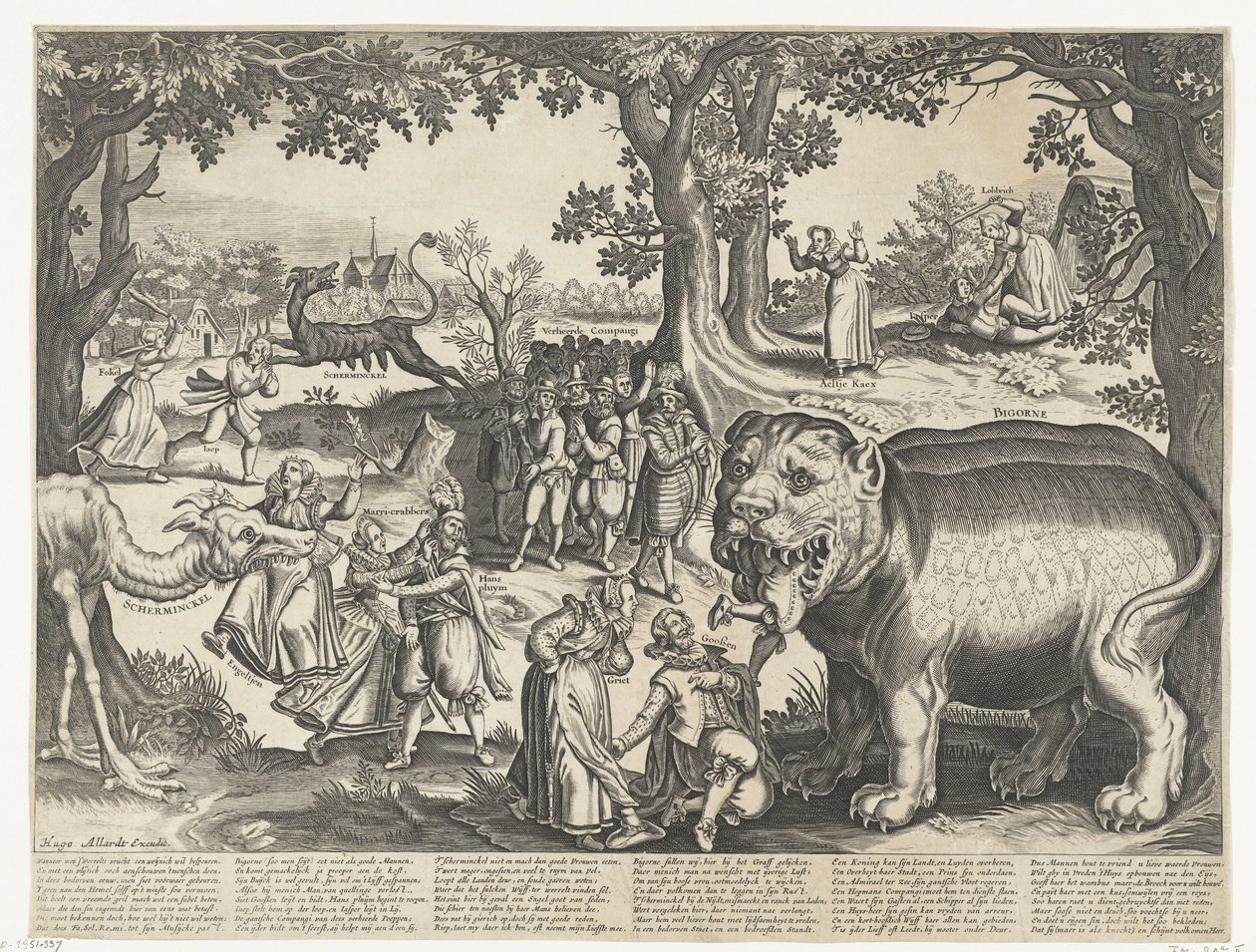 Bigorne and Scherminckel by Anonymous