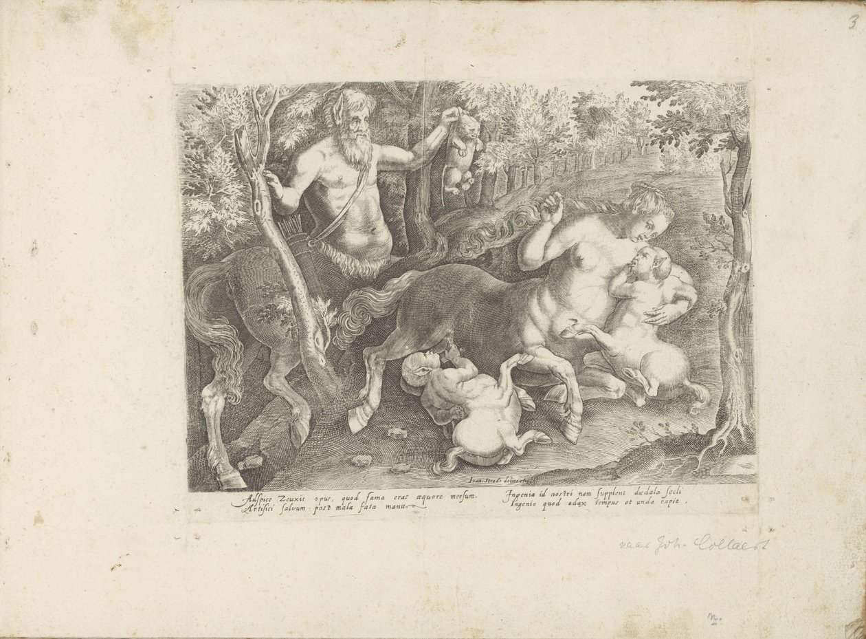 Centaur Family by Anonymous