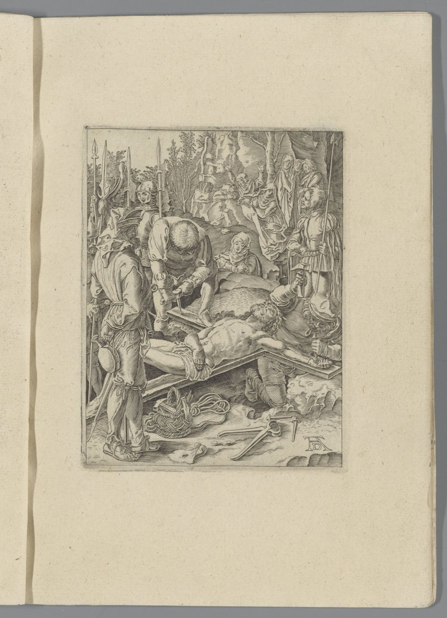 Christ Nailed to the Cross by Anonymous