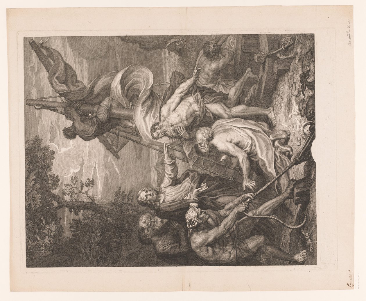 Christ and the Miraculous Draught of Fishes by Anonymous