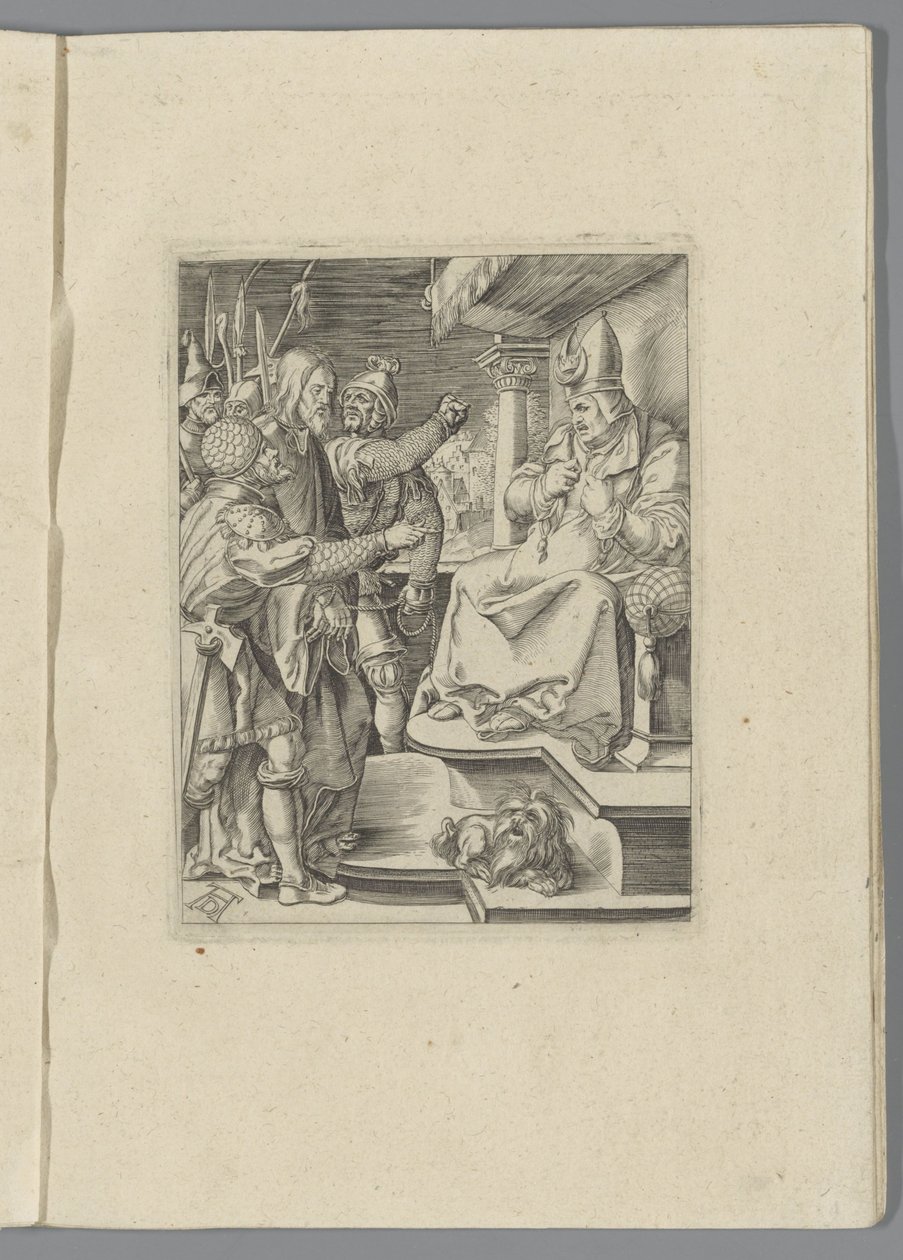 Christ Before Caiaphas (The Small Passion) by Anonymous