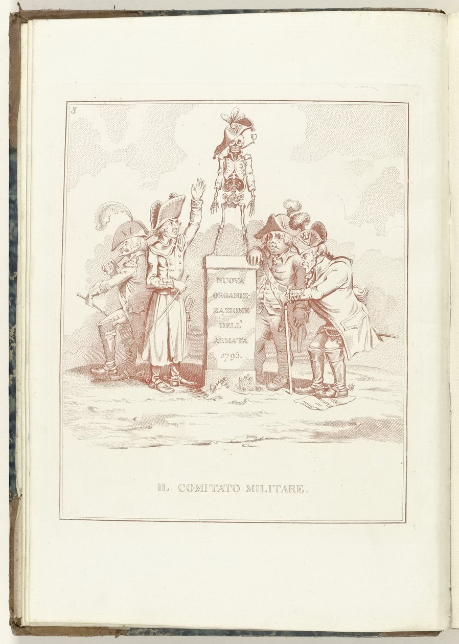 Committee of Military Affairs, 1795 Hollandia Regenerata (Italian copy) (series title) La rigenerazione dell