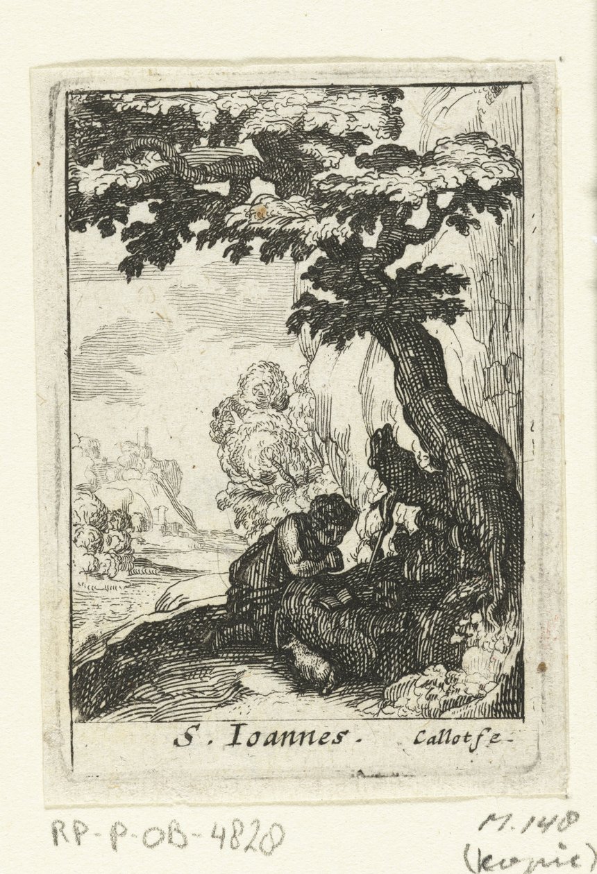 The Penitent John the Baptist by Anonymous