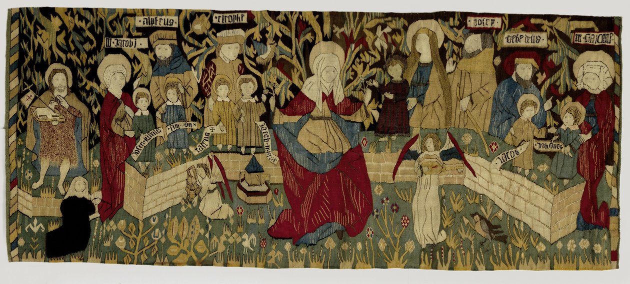 The Holy Kinship (antependium) by Anonymous