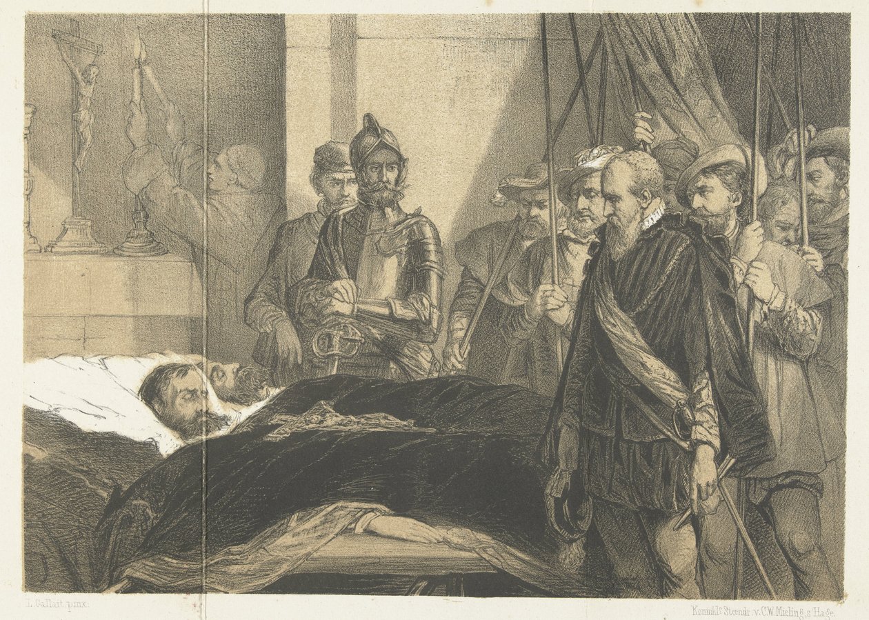 The Last Honors Paid to the Bodies of Egmond and Horne, 1568 by Anonymous