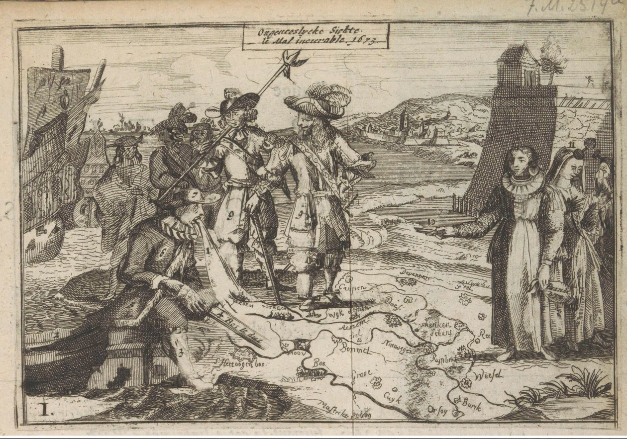 The Incurable Disease, 1673 by Anonymous